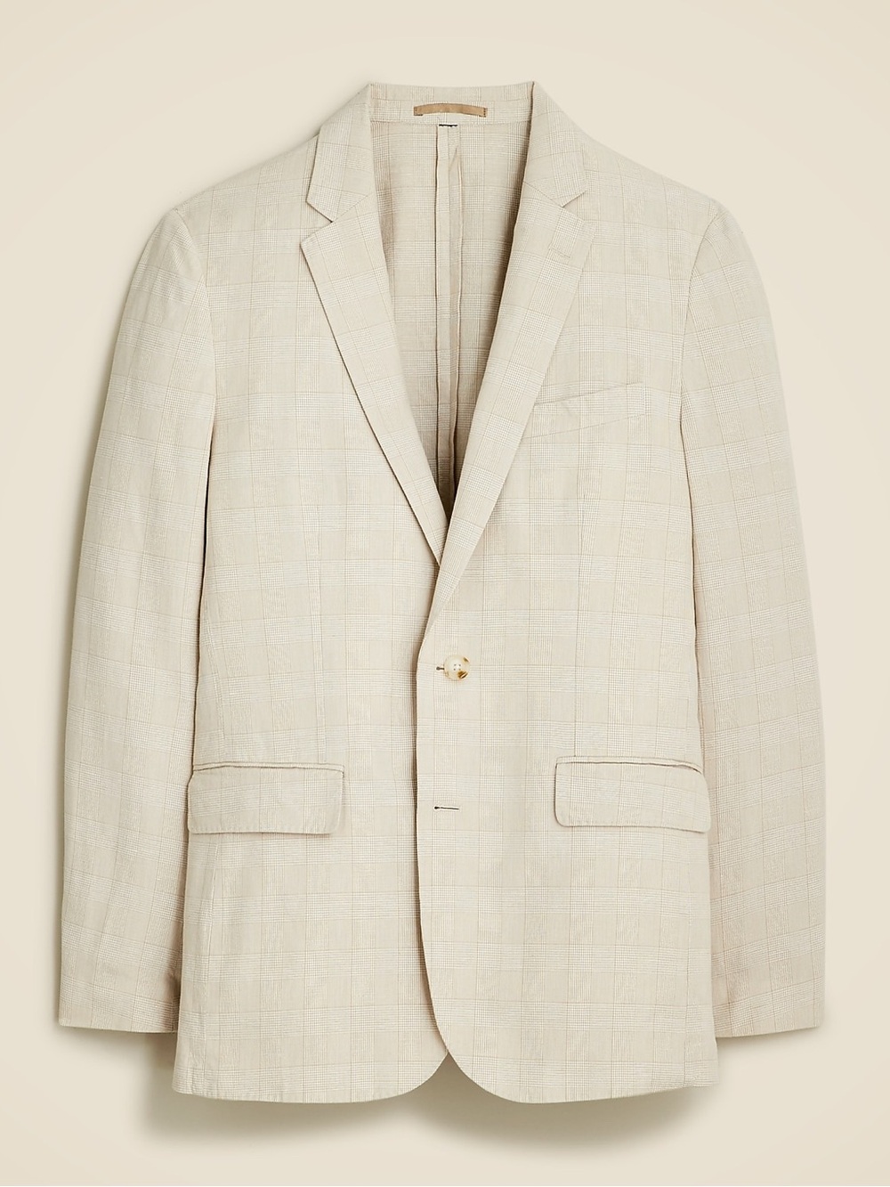J. Crew NWT Ludlow Slim-fit unstructured suit jacket in Irish cotton-linen blend